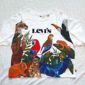 Levi's x Farm Rio Boxy Tee Size L